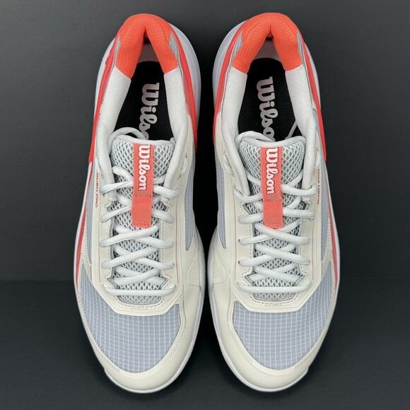 Wilson Rush Pro 5 SAMPLE Men’s Tennis Shoes Size 10 White/Orange 145464 New main image 6